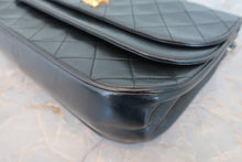 将图片加载到图库查看器，CHANEL/香奈儿 CF 双盖 链条包 羊皮 Black/Gold hadware(黑色/金色金属) 肩背包 800070077
