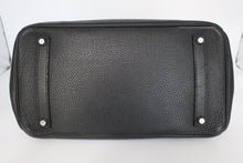将图片加载到图库查看器，HERMES BIRKIN 35 Togo leather Black □R刻印 Hand bag 800100081
