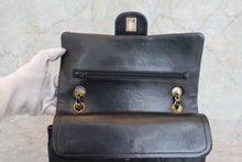 Load image into Gallery viewer, CHANEL Matelasse double flap double chain shoulder bag Lambskin Black/Gold hadware Shoulder bag 800050141
