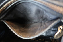 Load image into Gallery viewer, CHANEL CC mark fringe chain shoulder bag Lambskin Black/Gold hadware Shoulder bag 700090244
