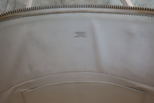 Load image into Gallery viewer, HERMES BOLIDE 35 Toile H/Clemence leather Beige/White □E Engraving Shoulder bag 700120112

