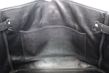 将图片加载到图库查看器，HERMES BIRKIN 35 Togo leather Black □R刻印 Hand bag 800100081
