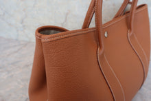 Load image into Gallery viewer, HERMES GARDEN PARTY PM Negonda leather Gold □O Engraving Tote bag 600060177
