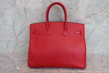画像をギャラリービューアに読み込む, HERMES／エルメス バーキン35 ヴォーエプソン ヴァーミリオン □H刻印 ハンドバッグ 700030121
