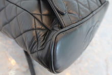 Load image into Gallery viewer, CHANEL Matelasse chain back pack Lambskin Black/Gold hadware Back pack 800080227
