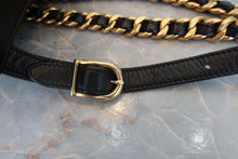 Load image into Gallery viewer, CHANEL Matelasse chain back pack Lambskin Black/Gold hadware Back pack 800080227
