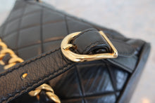 Load image into Gallery viewer, CHANEL Matelasse chain back pack Lambskin Black/Gold hadware Back pack 800080227
