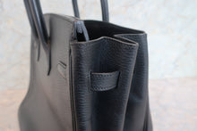 画像をギャラリービューアに読み込む, HERMES／エルメス バーキン35 アルデンヌ ブラック □D刻印 ハンドバッグ 800010127
