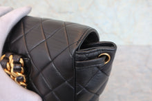Load image into Gallery viewer, CHANEL Matelasse chain back pack Lambskin Black/Gold hadware Back pack 800080227
