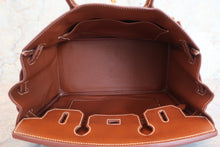 将图片加载到图库查看器，HERMES BIRKIN 30 Graine Lisse leather Noisette □F刻印 Hand bag 600090292
