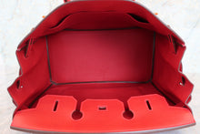 Load image into Gallery viewer, HERMES BIRKIN 35 Epsom leather Vermillon □H Engraving Hand bag 700030121
