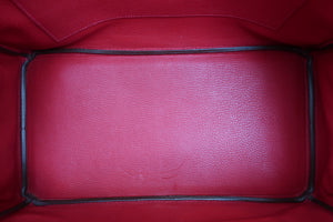 HERMES BIRKIN 35 Epsom leather Vermillon □H Engraving Hand bag 700030121