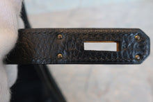 画像をギャラリービューアに読み込む, HERMES／エルメス バーキン35 アルデンヌ ブラック □D刻印 ハンドバッグ 800010127
