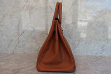 将图片加载到图库查看器，HERMES BIRKIN 35 Graine Couchevel leather Gold 〇W刻印 Hand bag 700070084

