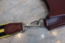 Load image into Gallery viewer, HERMES EVELYNE TPM Clemence leather Bordeaux A Engraving Shoulder bag 600060173
