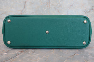 HERMES／BOLIDE 27 Epsom leather Malachite □R Engraving Shoulder bag 60009006