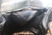 Load image into Gallery viewer, CHANEL Matelasse chain back pack Lambskin Black/Gold hadware Back pack 800080227
