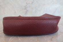 Load image into Gallery viewer, HERMES EVELYNE TPM Clemence leather Bordeaux A Engraving Shoulder bag 600060173
