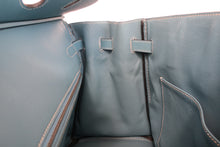 将图片加载到图库查看器，HERMES BIRKIN 35 Epsom leather Blue jean □K刻印 Hand bag 800100078
