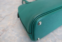 将图片加载到图库查看器，HERMES／BOLIDE 27 Epsom leather Malachite □R刻印 Shoulder bag 60009006
