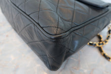 Load image into Gallery viewer, CHANEL Matelasse fringe chain shoulder bag Lambskin Black/Gold hadware Shoulder bag 800080145
