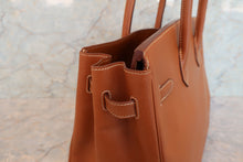 将图片加载到图库查看器，HERMES BIRKIN 35 Graine Couchevel leather Gold 〇W刻印 Hand bag 700070084
