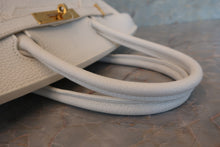 画像をギャラリービューアに読み込む, HERMES／エルメス バーキン30 トリヨンクレマンス ホワイト □N刻印 ハンドバッグ 700110035
