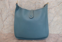 將圖片載入圖庫檢視器 HERMES／エルメス エブリン1GM クシュベル ブルージーン □D刻印 ショルダーバッグ 800010089
