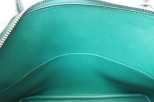 HERMES／BOLIDE 27 Epsom leather Malachite □R刻印 Shoulder bag 60009006