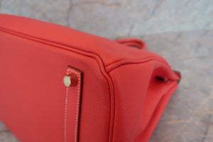 HERMES／エルメス キャンディバーキン35 ヴォーエプソン ローズジャイプール/ゴールド □P刻印 ハンドバッグ 700040232