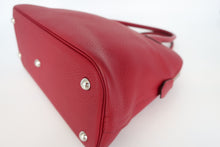 将图片加载到图库查看器，HERMES BOLIDE 31 Clemence leather Rouge grenet X刻印 Shoulder bag 800100092
