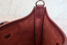 Load image into Gallery viewer, HERMES EVELYNE TPM Clemence leather Bordeaux A Engraving Shoulder bag 600060173
