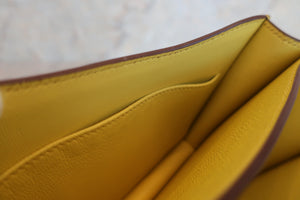 HERMES CONSTANCE MINI Epsom leather Lime A刻印 Shoulder bag 600040204