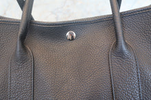 Load image into Gallery viewer, HERMES  GARDEN PARTY PM Negonda leather Black □O Engraving Tote bag 700120130
