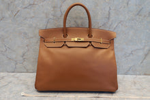 Load image into Gallery viewer, HERMES BIRKIN 40 Graine Couchevel leather Gold 〇Z Engraving Hand bag 600120249
