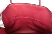 将图片加载到图库查看器，HERMES BOLIDE 31 Clemence leather Rouge grenet X刻印 Shoulder bag 800100092
