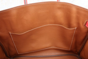 HERMES／エルメス キャンディバーキン35 ヴォーエプソン ローズジャイプール/ゴールド □P刻印 ハンドバッグ 700040232