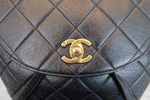 画像をギャラリービューアに読み込む, CHANEL/シャネル マトラッセチェーンリュック ラムスキン ブラック/ゴールド金具 リュック 800070130
