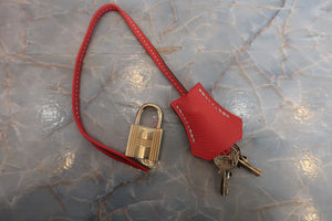 HERMES／エルメス キャンディバーキン35 ヴォーエプソン ローズジャイプール/ゴールド □P刻印 ハンドバッグ 700040232