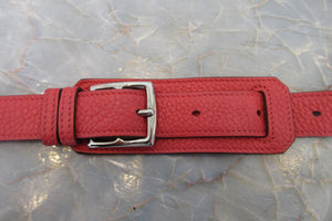 HERMES／エルメス ジプシエール28 トリヨンクレマンス ブーゲンビリア □N刻印 ショルダーバッグ 700020160