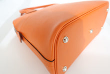 将图片加载到图库查看器，HERMES BOLIDE 31 Chamonix leather Orange □J刻印 Shoulder bag 800100083
