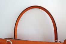 将图片加载到图库查看器，HERMES BOLIDE 31 Chamonix leather Orange □J刻印 Shoulder bag 800100083
