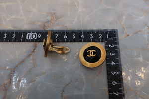 CHANEL/香奈儿 经典双C 圆形 耳夹 镀金 Gold(金色) 耳夹 500100126
