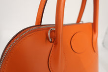 将图片加载到图库查看器，HERMES BOLIDE 31 Chamonix leather Orange □J刻印 Shoulder bag 800100083

