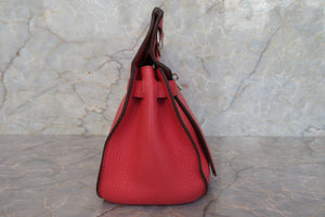 HERMES／エルメス ジプシエール28 トリヨンクレマンス ブーゲンビリア □N刻印 ショルダーバッグ 700020160