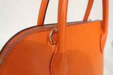 将图片加载到图库查看器，HERMES BOLIDE 31 Chamonix leather Orange □J刻印 Shoulder bag 800100083
