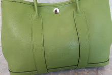 画像をギャラリービューアに読み込む, HERMES／エルメス ガーデンパーティＴＰＭ ネゴンダ アニスグリーン □M刻印 トートバッグ 700100173
