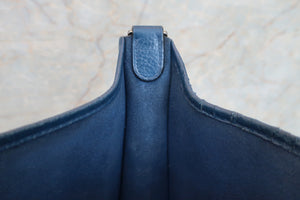 HERMES／エルメス エブリン1GM トリヨンクレマンス ブルー □J刻印 ショルダーバッグ 700020124