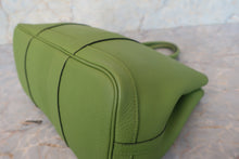 画像をギャラリービューアに読み込む, HERMES／エルメス ガーデンパーティＴＰＭ ネゴンダ アニスグリーン □M刻印 トートバッグ 700100173
