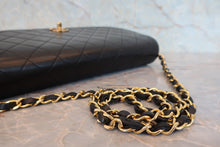 Load image into Gallery viewer, CHANEL Matelasse chain shoulder bag Lambskin Black/Gold hadware Shoulder bag 800080122
